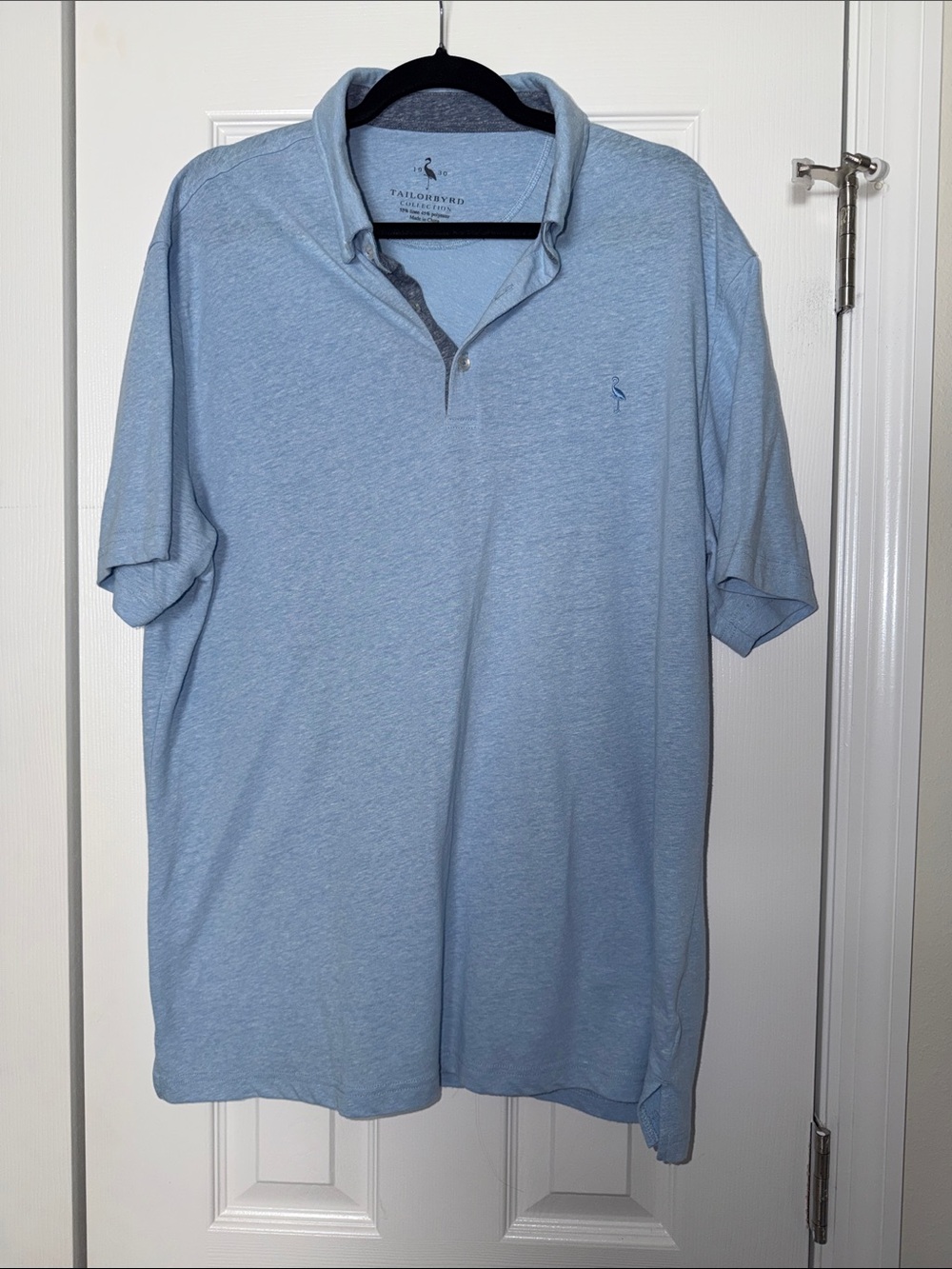 Tailorbyrd Men's Polo Shirt - Light Blue